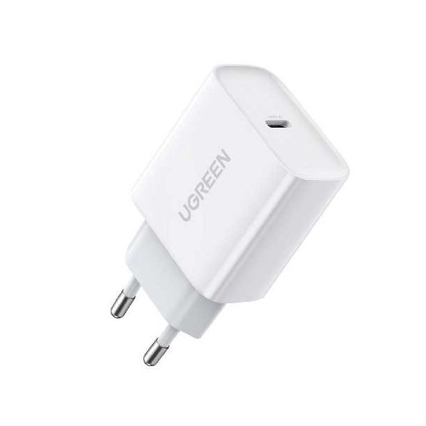 UGREEN Punjač, USB Type C, 20W, PD-20W CD137, bela - 60450