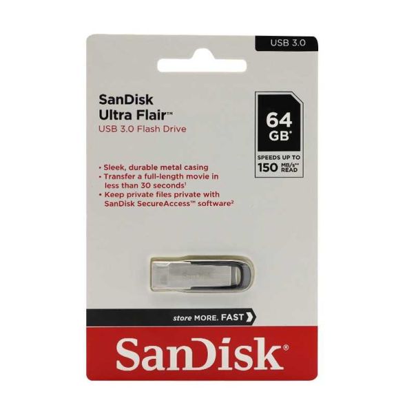 SANDISK USB FD 64GB Ultra Flair SDCZ73-064G-G46 - SND008