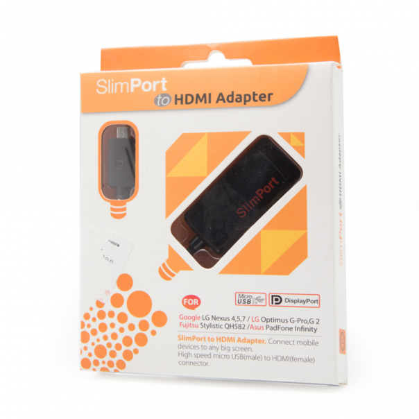 Slimport to HDMI Adapter for LG Nexus, LG Optimus, Asus PadFone - 35975-1