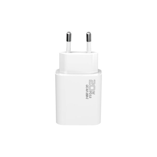 S-LINK Kućni punjač SL-EC62TP TYPE C 20W, bela - 20438