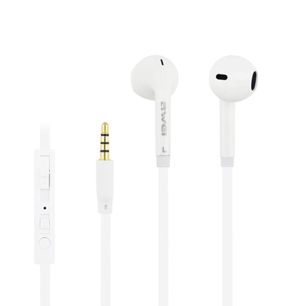 Slušalice 3,5mm Awei ES-15 bele - 607766