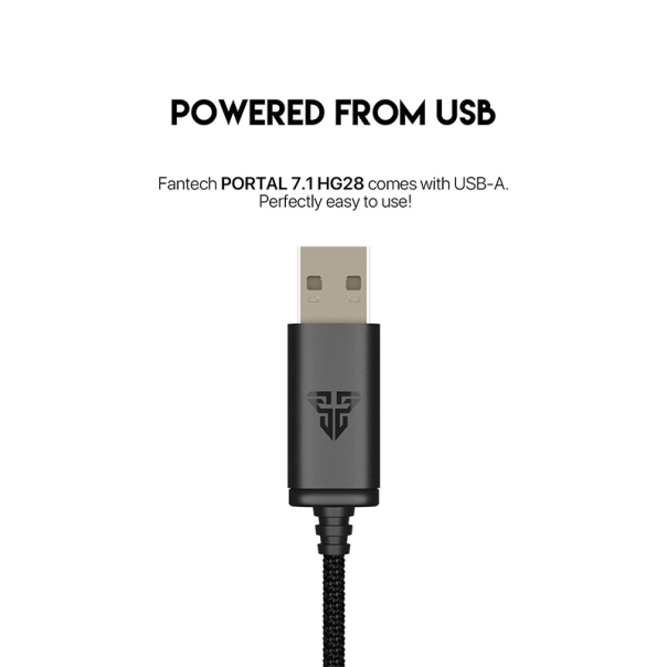 Slušalice Gaming Fantech HG28 Portal 7.1 crne - G208887