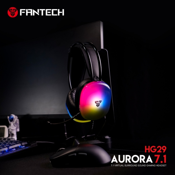Slušalice Gaming Fantech HG29 Aurora 7.1 crne - 217304