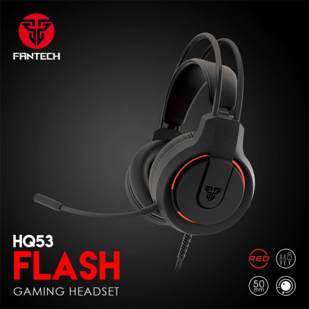 Slušalice Gaming Fantech HQ53 Flash crne - G202919