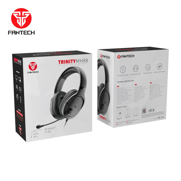 Slušalice Gaming Fantech MH88 Trinity Crne - G205202
