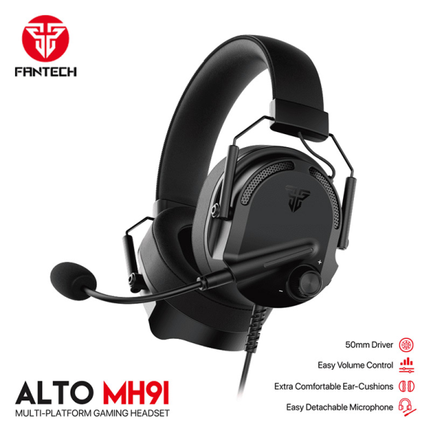 Slušalice Gaming Fantech MH91 Alto crne - G206270
