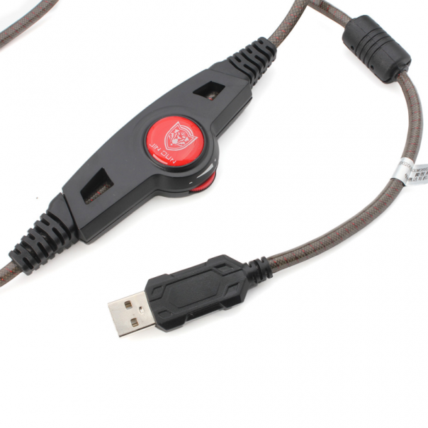 Slusalice Gaming Jindun M08V 7.1 crno sive - 83261