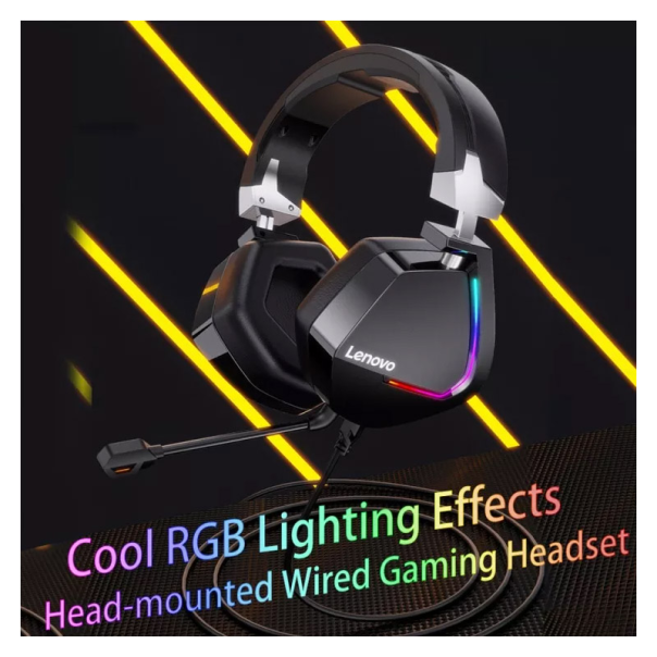 Slušalice Gaming Lenovo H402 7.1 USB crne - 055234