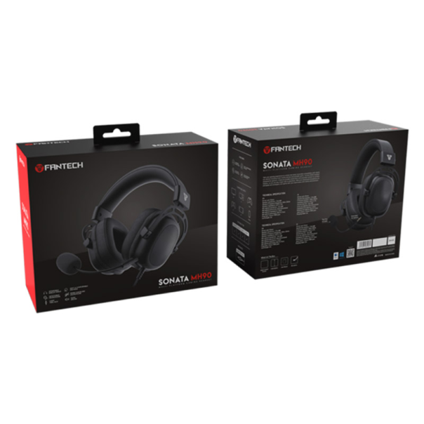 Slušalice Gaming Fantech MH90 Sonata Crne - G94636