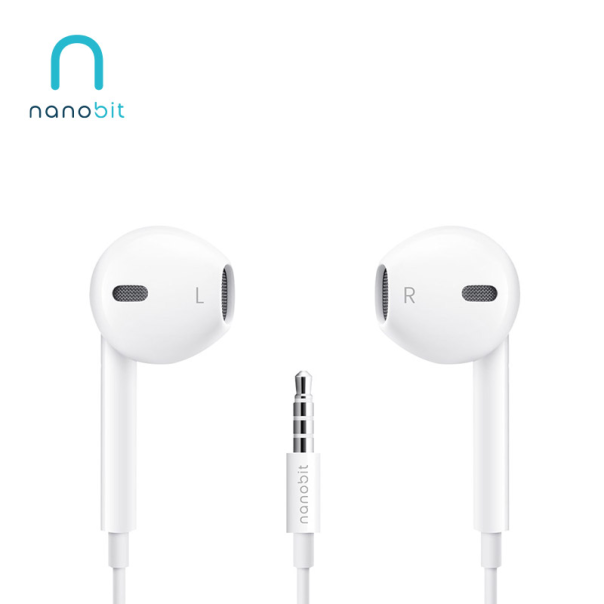 Slušalice NanoBeats NB303 3,5mm bele - 616303