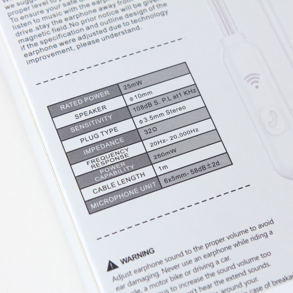 Slusalice Oxpower OXP-041 3.5mm bela - 204451