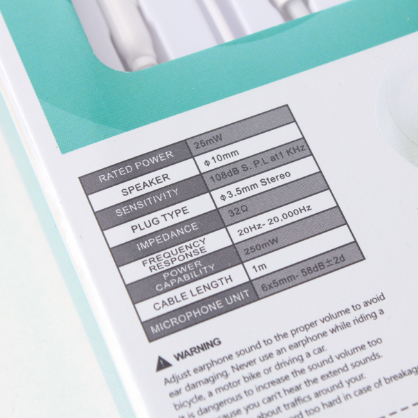 Slusalice Oxpower OXP-51 bele - 205899