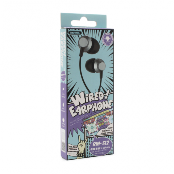 Slusalice REMAX RM-512 crne - 85319