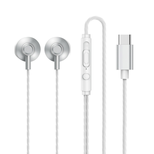 Slušalice Type-C Remax RM-711a bele - 049399