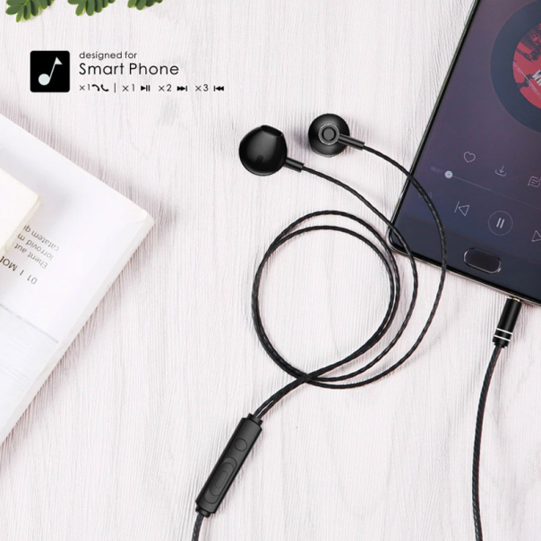 Slušalice Type-C Remax RM-711a crne - 049401