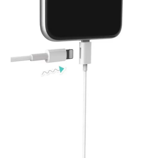Slusalice sa adapterom za punjenje JH-015 za iPhone lightning bele - 91048