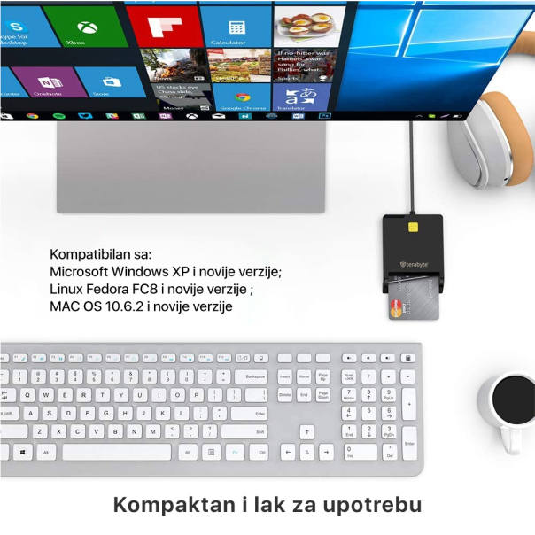 Smart Card Reader Terabyte USB - 214349