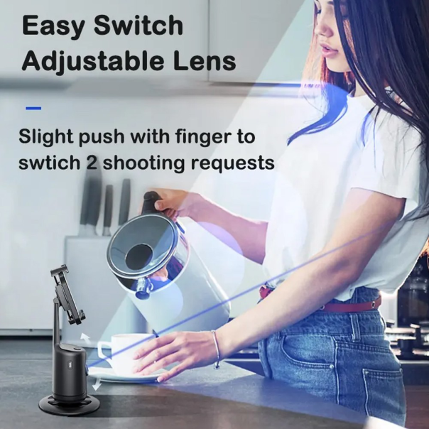 Smart selfie drzac za telefon P01 crni - 209684