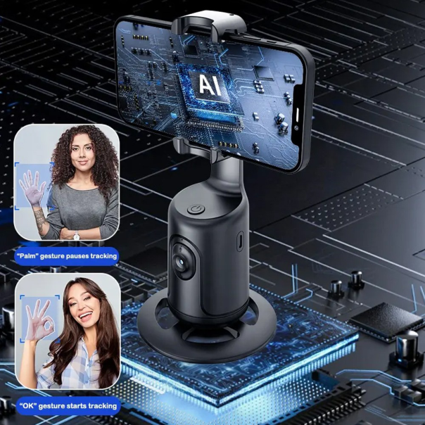 Smart selfie drzac za telefon P01 crni - 209684