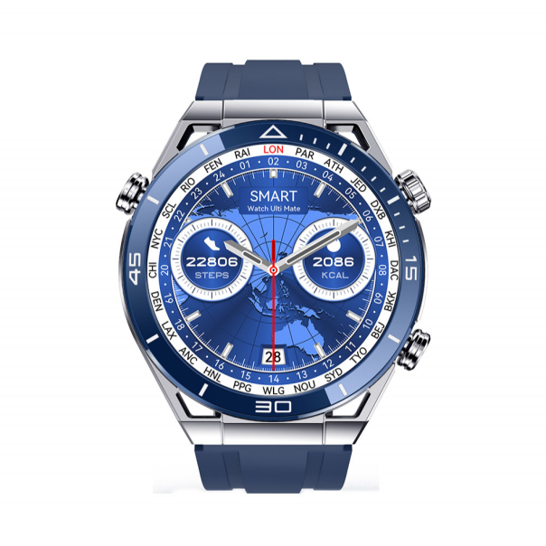 Smart Watch DT Ultramate plavi (metalna+silikonska narukvica) - 216174