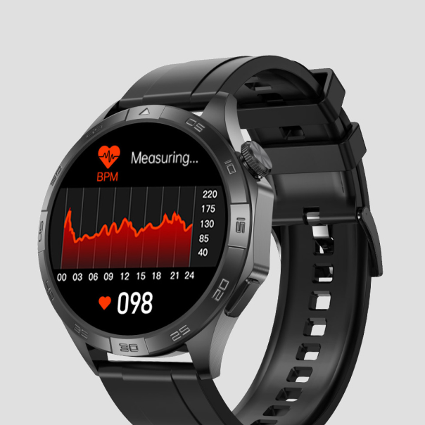 Smart Watch DT4 crni  (silikonska narukvica) - 216179-1
