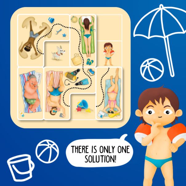 SMART GAMES Puzzle Beach - 1721