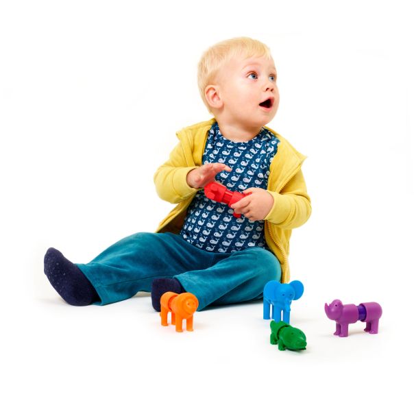 SMARTMAX Magnetni konstruktori - My First Safari Animals - 1232