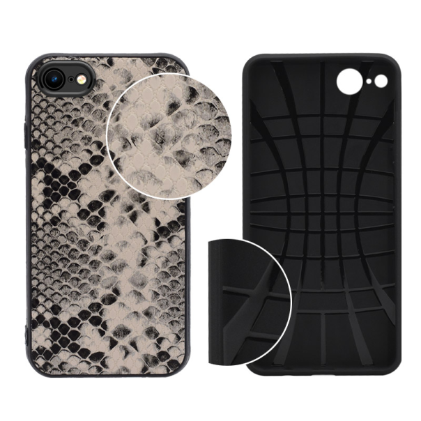 Maska za iPhone 6 krem Snake leather - 036226