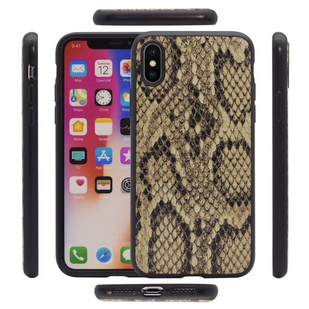 Maska za Samsung A80/ A805F Snake leather crna - 036447