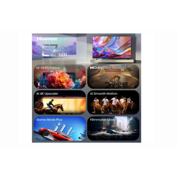 HISENSE Televizor 65E7S ,Hi-QLED, 4K UHD, Smart TV - EP3100931