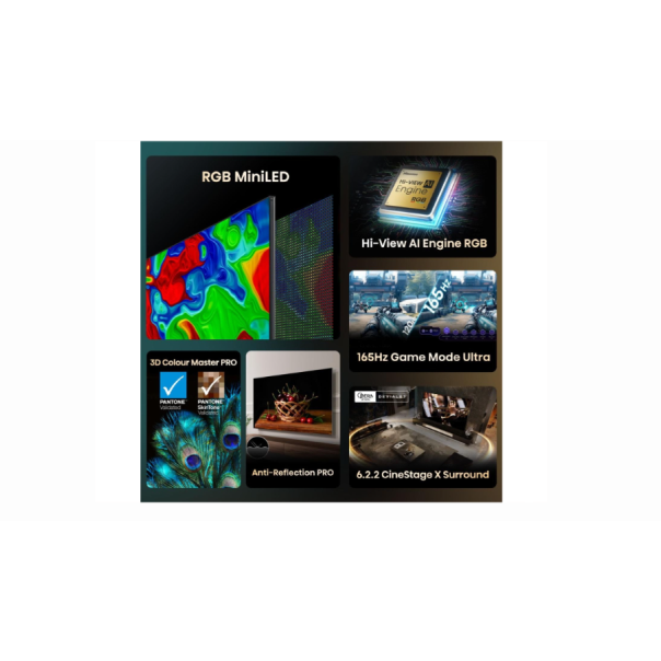 HISENSE Televizor 116UXQ, Mini-LED ,4K UHD, Smart TV - EP2791367