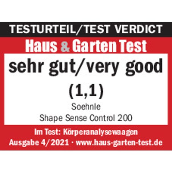 SOEHNLE Telesna vaga SHAPE SENSE CONTROL 200 - SO 63858