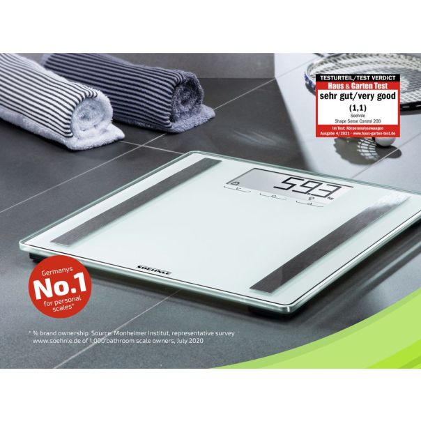 SOEHNLE Telesna vaga SHAPE SENSE CONTROL 200 - SO 63858