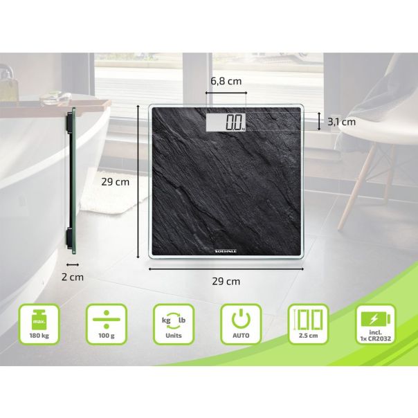 SOEHNLE Telesna vaga STYLE SENSE COMPACT 300 - SO 63881