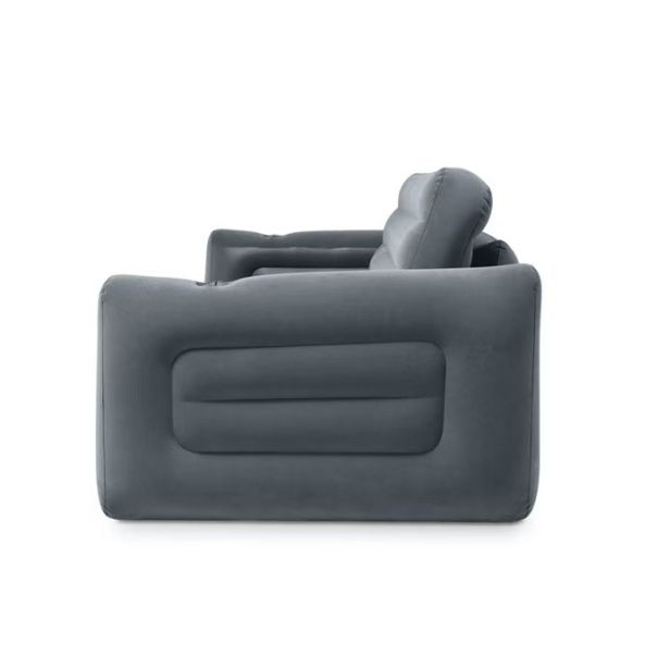INTEX Sofa na naduvavanje 3, siva - BOLSOFINTEX3