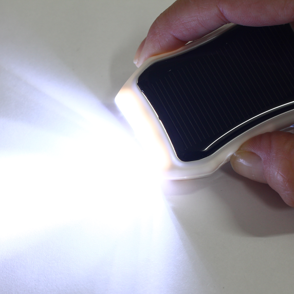 Solarna Back Up baterija privezak bela - 99326