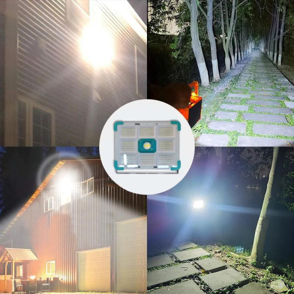 Solarna sijalica (374 LED) sa daljinskim upravljacem - 211878