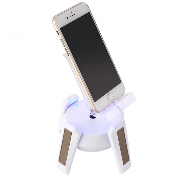 Solarni rotirajuci stalak beli - 64462