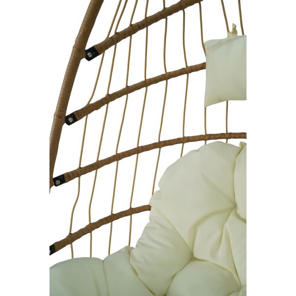 eHomeGarden Ljuljaška jaje bež - SP-201A-YL