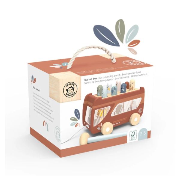 SPEEDY MONKEY- Veseli autobus sa čekićem - SP1017