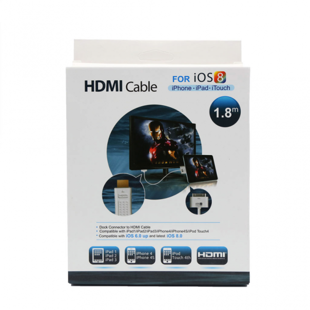 Apple dock connector to HDMI cable - 35943-1