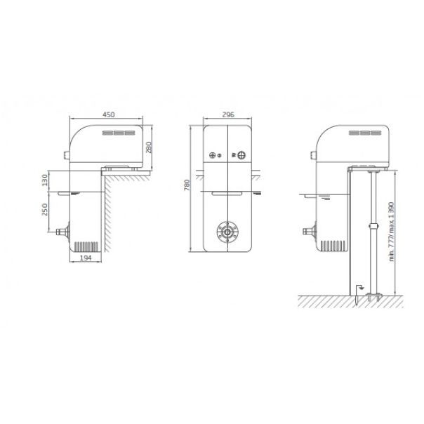 Speck Badu Turbo jet nadgradni Aktiv 20m3 monofazni 0,75kw - 8096