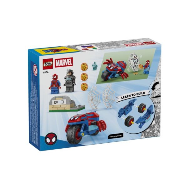 LEGO 11206 Spajdi na svom motociklu protiv Nosoroga - EP2942851