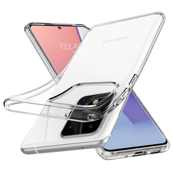 Maska za Samsung S20 Ultra/ G988F transparent Spigen Liquid Crystal - ACS00709