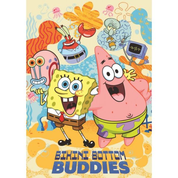 TREFL Puzzle Premium Sunđer Bob Kockalone - 1.000 delova - 10379964-12081