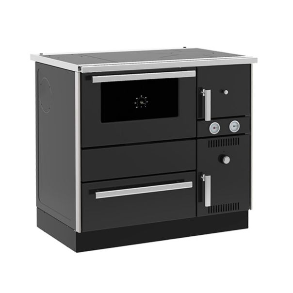 ALFA PLAM Šporet na čvrsto gorivo Term 20 NR, antracit, levi - 10782-1