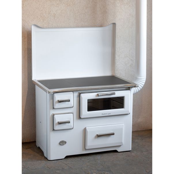 MBS Šporet na čvrsto gorivo SD9 EM RS, desni, bela - 15333