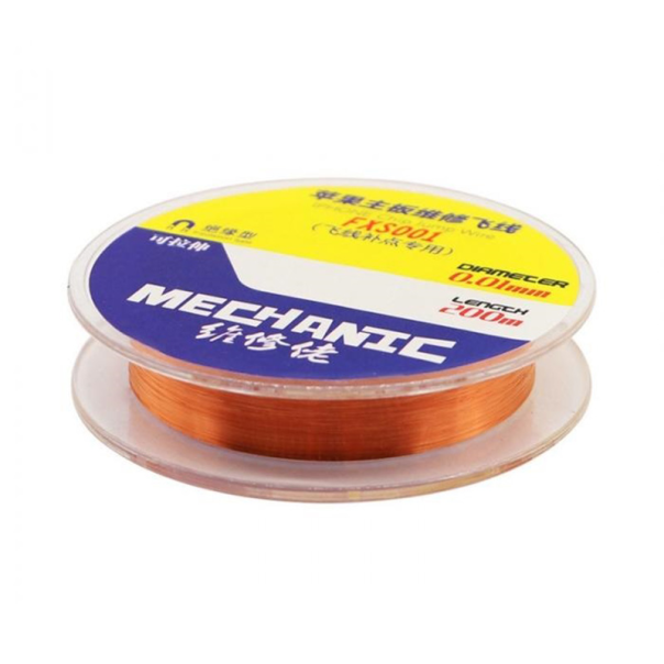 Srebrna zica Mechanic FXS001 za obnavljanje vodova na ploci 200m/0,01mm 17424 - 120204