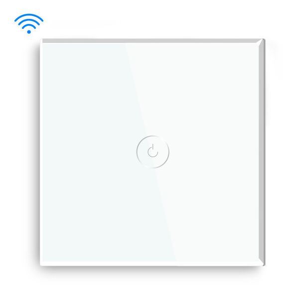 EXESHOP Wi-Fi pametni prekidač 1G TUYA Beli (WIFI TOUCH SWITCH) - SS002