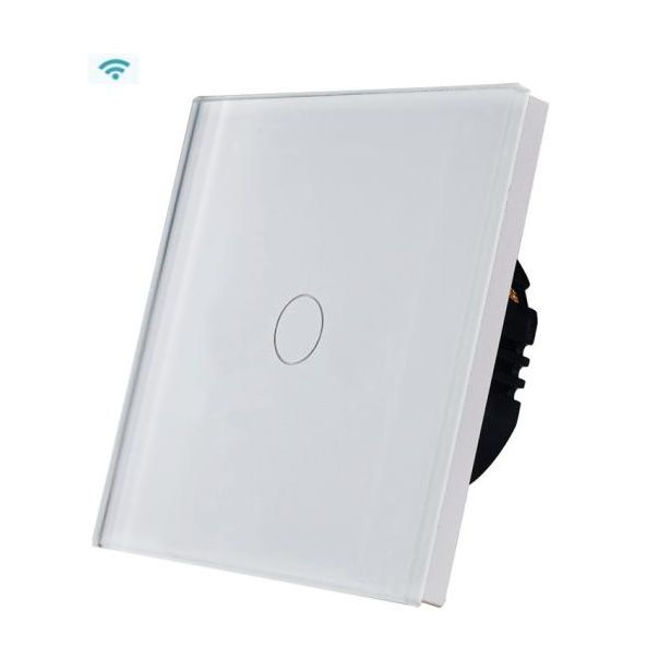 EXESHOP Wi-Fi pametni prekidač 1G TUYA Beli NN (WIFI TOUCH SWITCH) - SS011